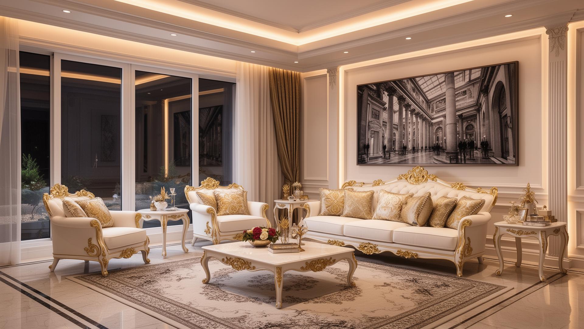Premium UPVC furniture living room
