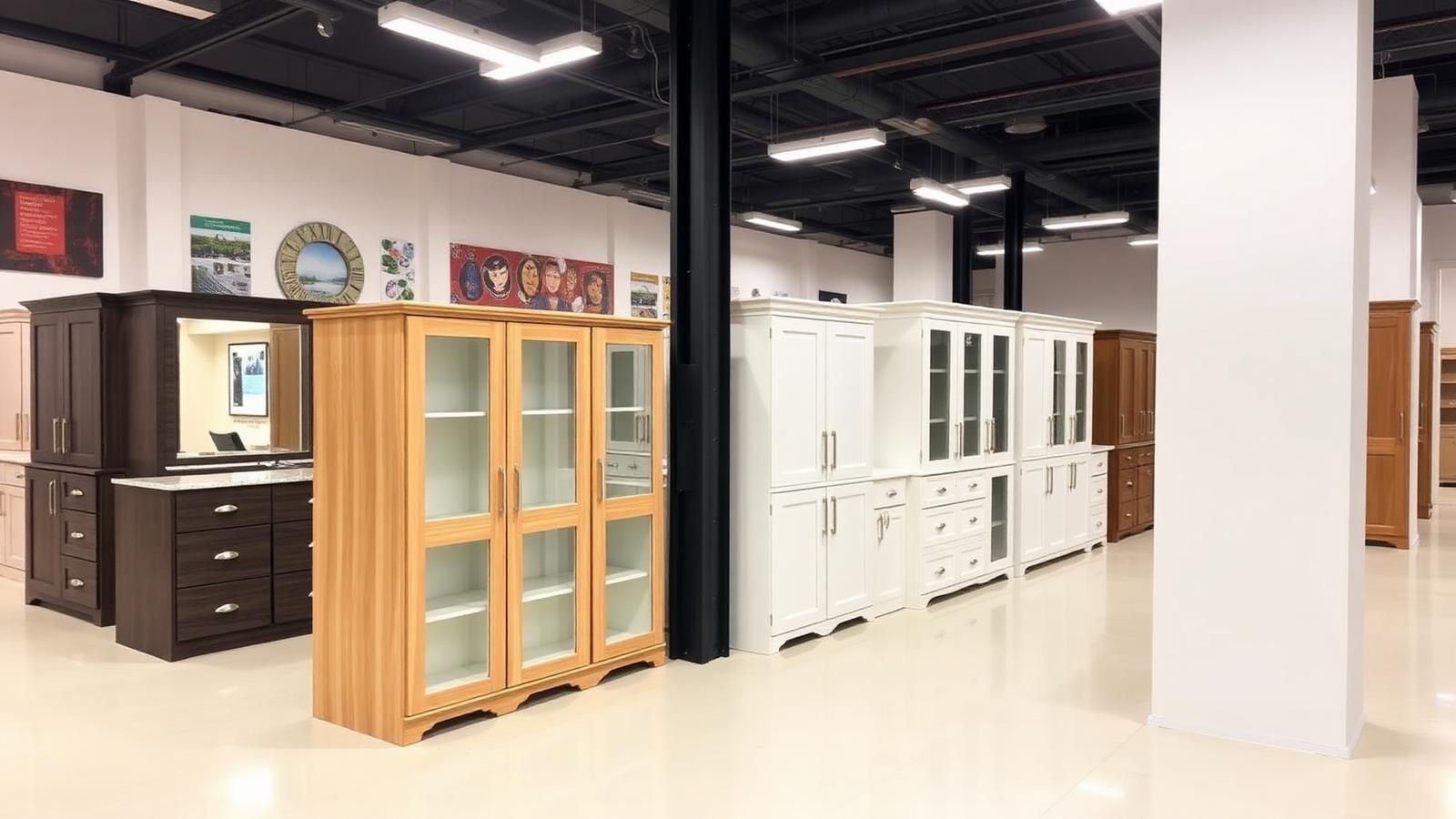 UPVC furniture showroom